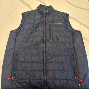 Vineyard Vines Navy Blue Lightweight Vest